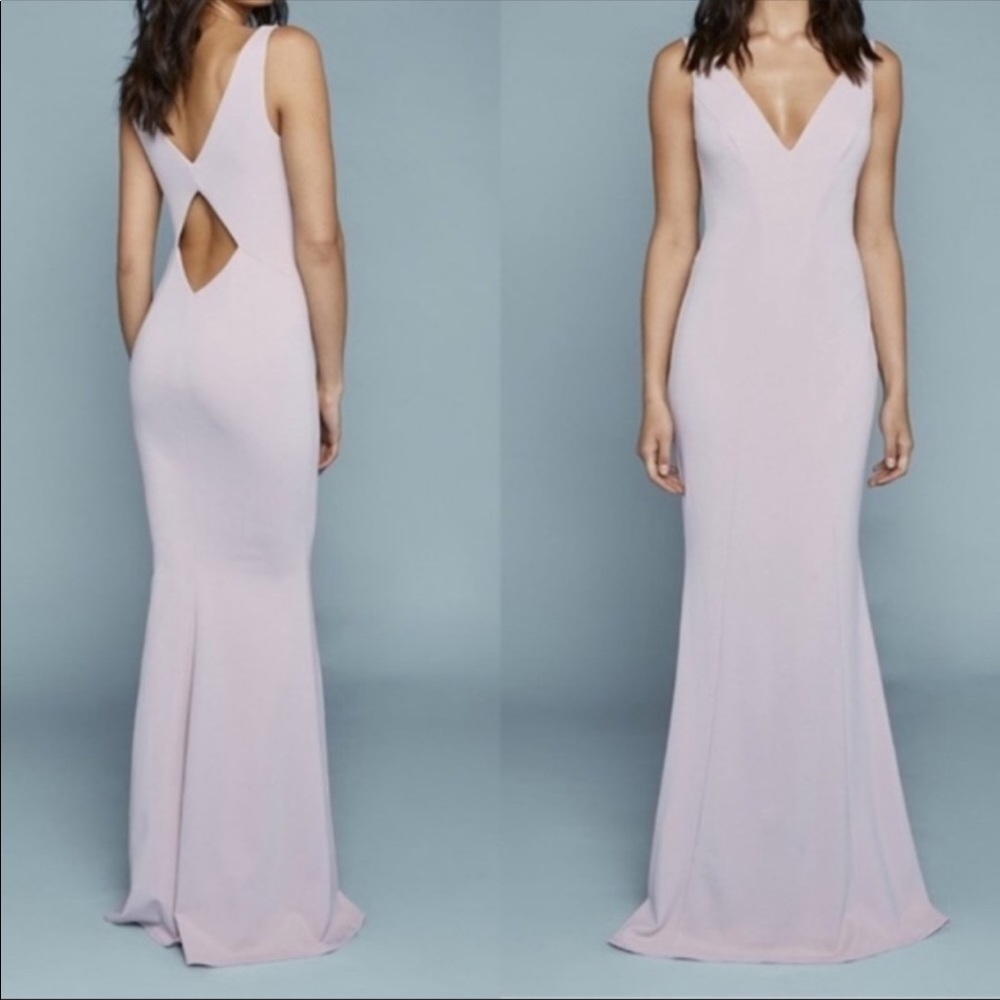 NWT Revolve Katie May Mischka Gown in Lavendar
